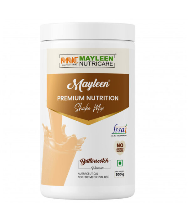 Mayleen Premium Nutrition shake mix Butterscotch flavour 500g